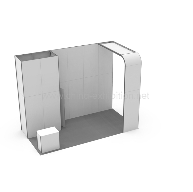 Custom Modern Expo Display Modular Shell Scheme Trade Show Booth From