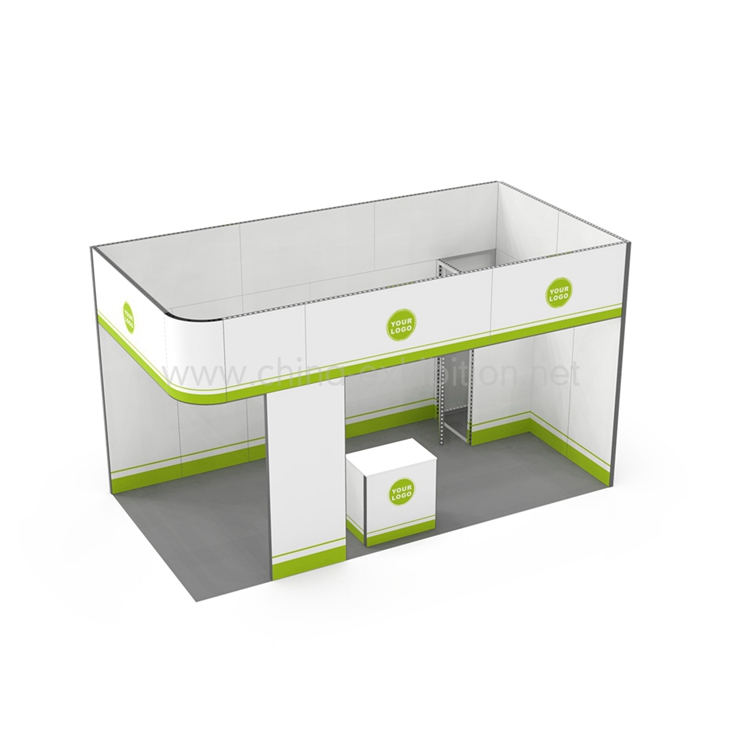 Custom Modern Expo Display Modular Shell Scheme X Exhibit Booth