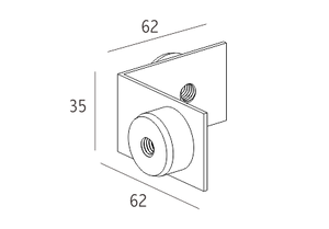 90 degrees connector( use with big 90 degrees connector)