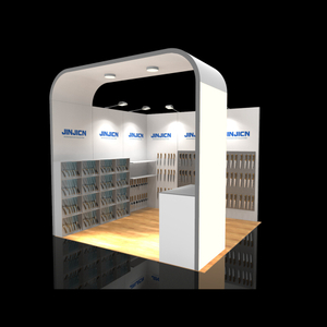 Modular Light Weight Exhibition Booth Material In Aluminum
