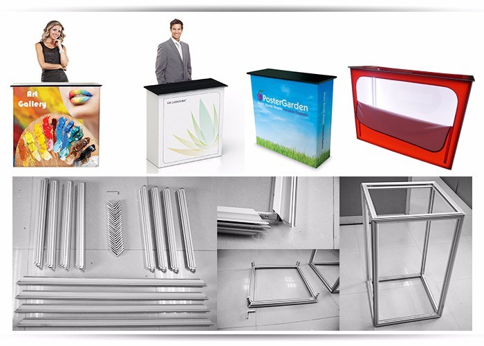 Sales Promotion Booth for Display, Portable Promotion Counter from