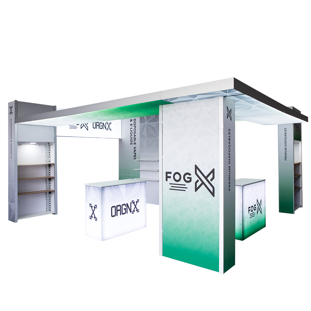 Tianyu Hot Sale Trade Show Booth 6X6 Advertising Led Light Box Display