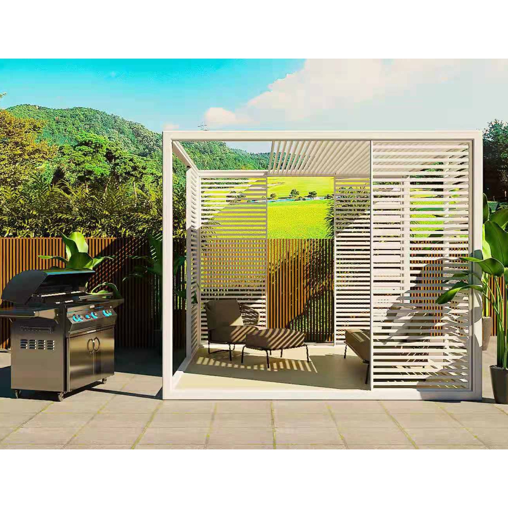 Pergola waterproof Outdoor Metal The Original Company Screen Room